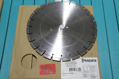 Husqvarna 14  x .140  Professional Wet Cured Concrete Diamond Saw Blade 
