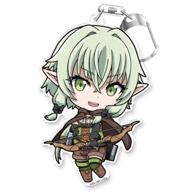 NEW Goblin Slayer High Elf Archer Acrylic Key Holder Official Japan
