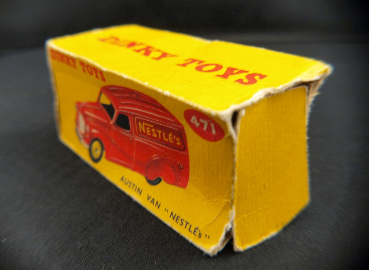 Schachtel Einzelstück Dinky Toys GB Nr°471 Austin Van Nestle