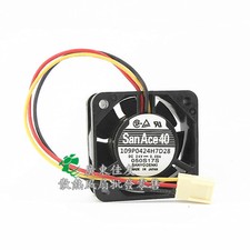 1 PCS Sanyo Fan 109P0424H7D28 DC 24V 0.08A 4015 40 40 15MM 3 Pin cooling fan
