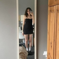 Zara Women's Black Dress SIZE S 7385/216/800