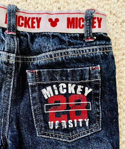 Disney Mickey Mouse Versity Jeans size 5T - Picture 3 of 5
