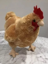 ADORE 12" Standing Buffy the Hen with Tag Chicken Rooster Plush Stuffed Animal