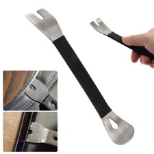 Steel Car Removal Pry Tool Kit Trim Door Clip Panel Dash Audio Radio Interior