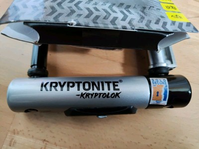 Kryptonite Kryptolok LS Fahrradschloss mit FlexFrame-U Halterung, Neu & OVP