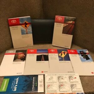 2020 Toyota Tacoma Owners Manual set with Navigation book and case | eBay