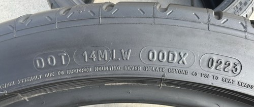 Set of 2 BRAND NEW 285/30ZR19 Michelin Pilot Sport A/S3+ All Season 3 Plus Tires - Picture 11 of 13