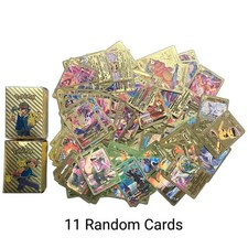 11 Random Gold Pok&eacute;mon Cards