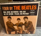 Four by The Beatles Vinyl Capitol Records Martin EAP 1-1212 45 Record