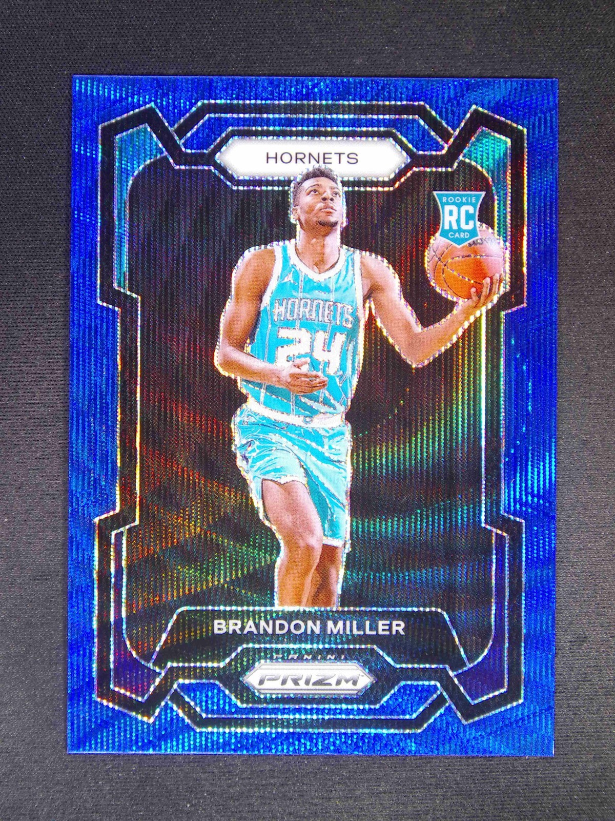 2023-24 Panini Prizm Brandon Miller #152 RC Rookie Blue Wave