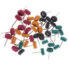 40 Pcs Kleine Drahtb&uuml;rste F&uuml;r Bohrmaschine Metalldrahtb&uuml;rste Reinigungsb&uuml;rste