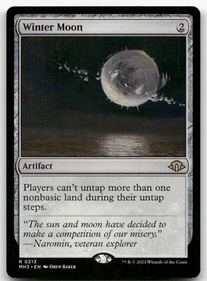 #ad Winter Moon #213 NM Modern Horizons 3 MH3 Magic MTG $2.99