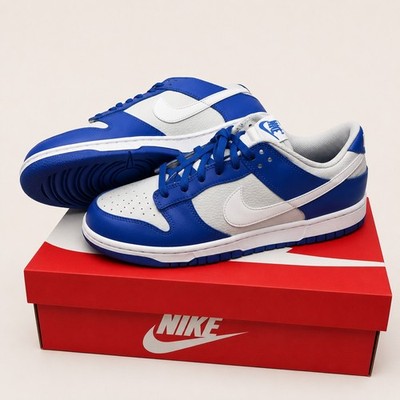 Nike Dunk Low Photon Dust / Racer Blue   EU 45.5 / US 11.5
