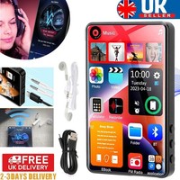 16GB Bluetooth MP3/MP4 Lossless Music Player FM Radio 4.0in IPS Widescreen UK