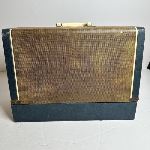 Vintage Monarch Deluxe Syncro-Matic Sewing Machine with Case - Japan – WORKS! - Picture 12 of 14