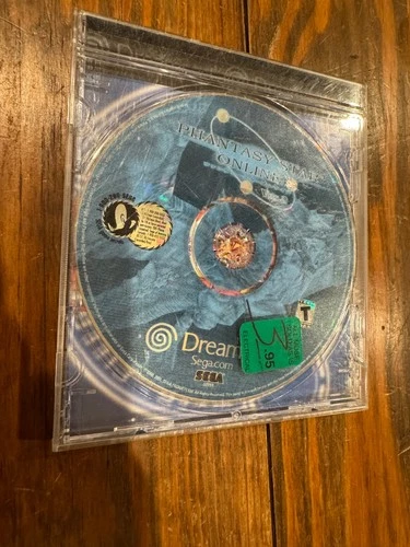 Phantasy Star Online Ver. 2 (Sega Dreamcast) video game disc + case no manual V2