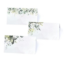 135 PCS Place Cards Watercolor Pattern Seating Table Setting Wedding