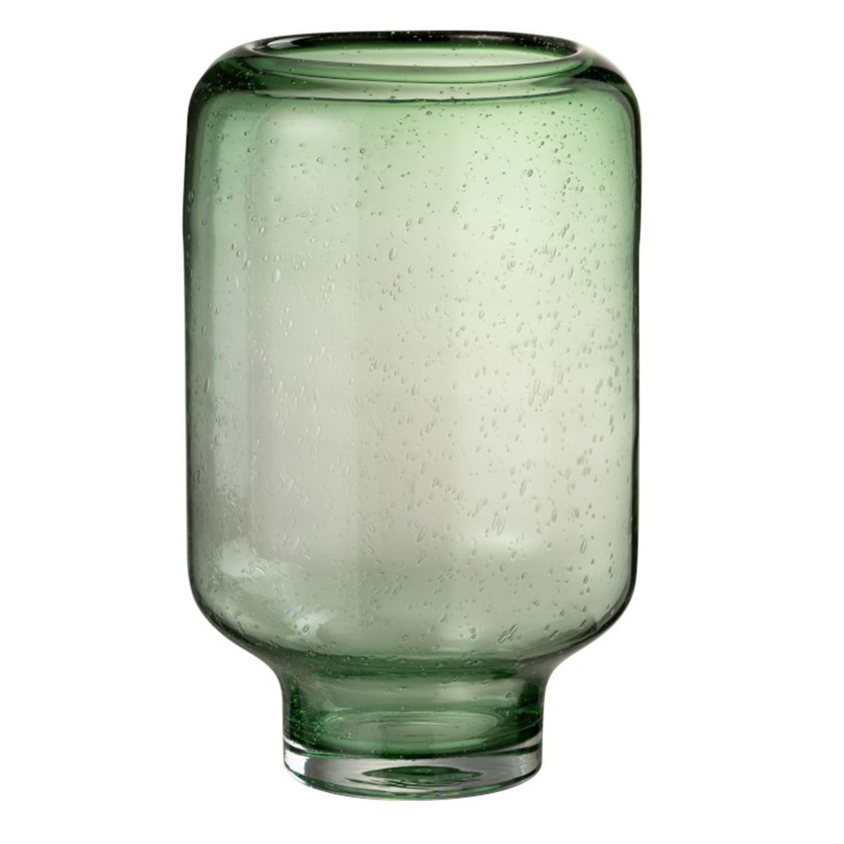 Vase sur pied Nora vert 37cm grand modèle pour décoration de salon