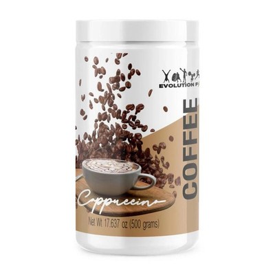 Evolution Coffee Cappuccino - Creamy L-Carnitine Supplement Drink Mix