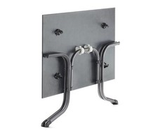 Sieger Gartentisch klappbar Polytec 120x80 cm Schiefer anthrazit eisengrau