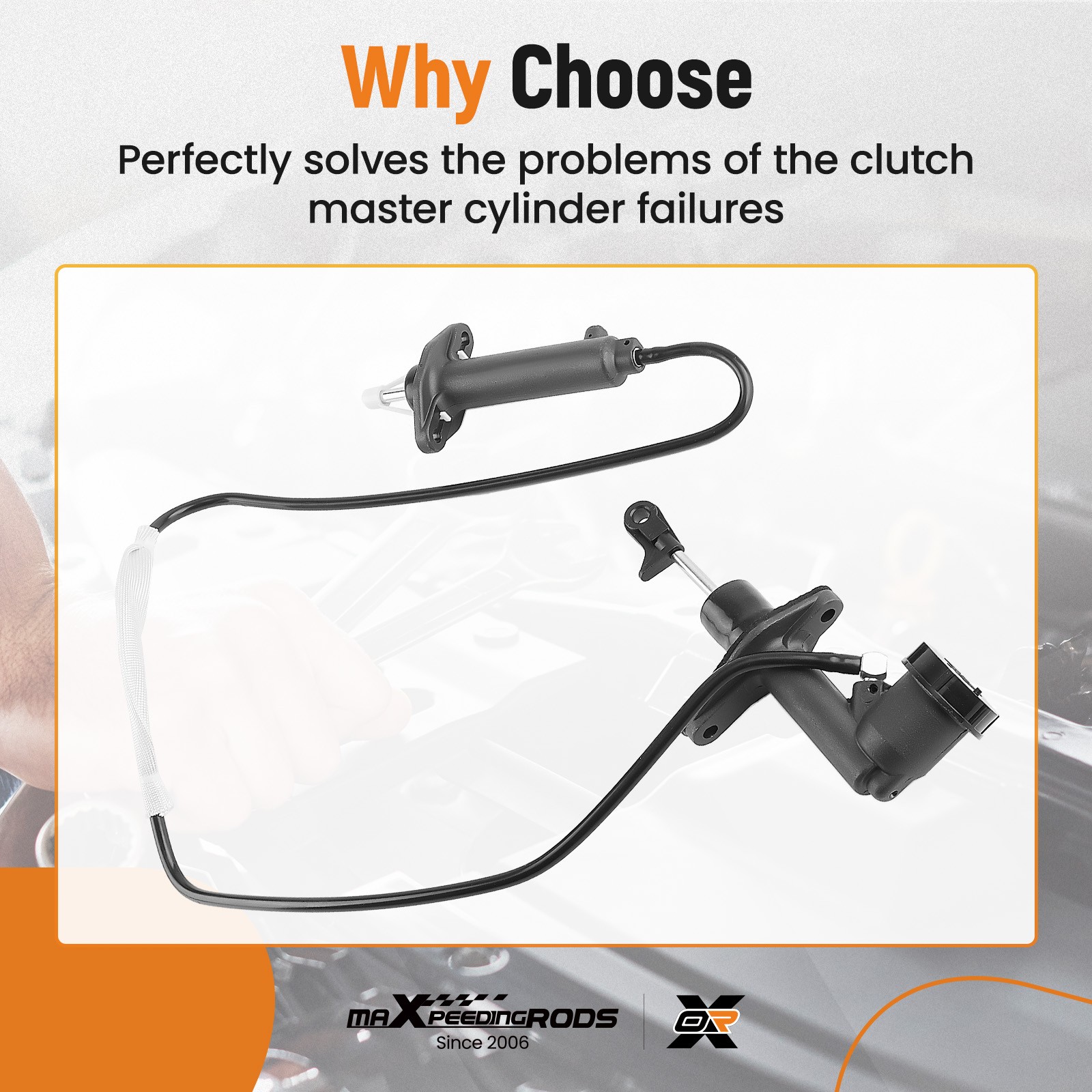 Clutch Master & Slave Cylinders for Jeep Wrangler 2-Door 1994-1995 52104113 thumbnail 8