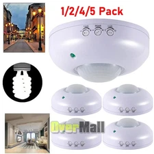 1-5pcs Motion Sensor Infrared PIR Movement Detector Outdoor Sensor Light Switch