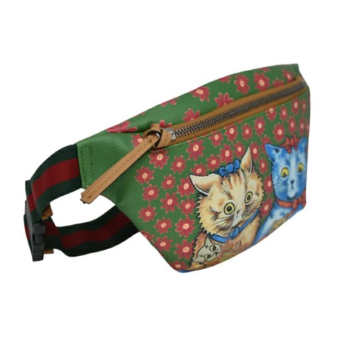 Gucci Waist Bag 502095 Body Bag Animal Design Cat Sherry Line Shop ...