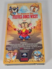 An American Tail - Fievel Goes West VHS 1991 
