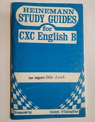Zee Edgell's Beka Lamb, By Evelyn O'Callaghan, 1986 PB Heinemann Study Guides