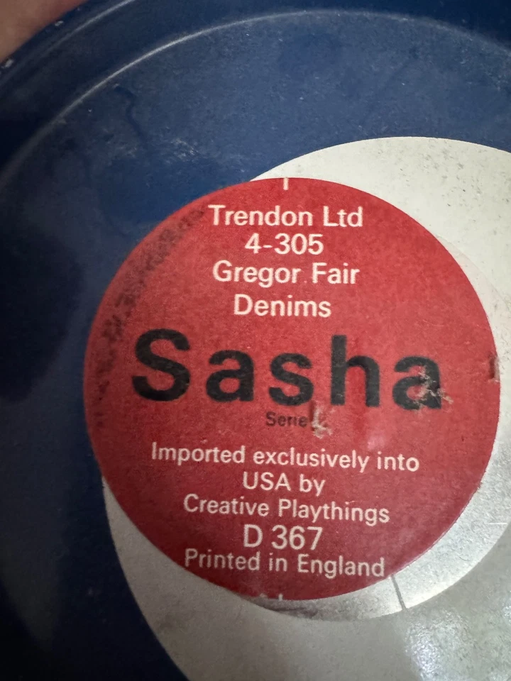 MUÑECA NIÑO RUBIO SASHA GREGOR 16" VINTAGE CON TUBO Foto 4 de 4