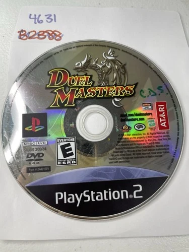Duel Masters (Sony PlayStation 2 PS2, 2004) NO TRACKING - DISC ONLY  #4631