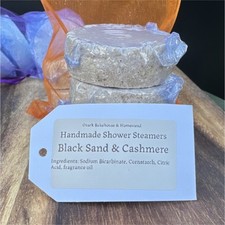 Ozark Bakehouse  Homestead Handmade Shower Steamer, Black Sand  Cashmere