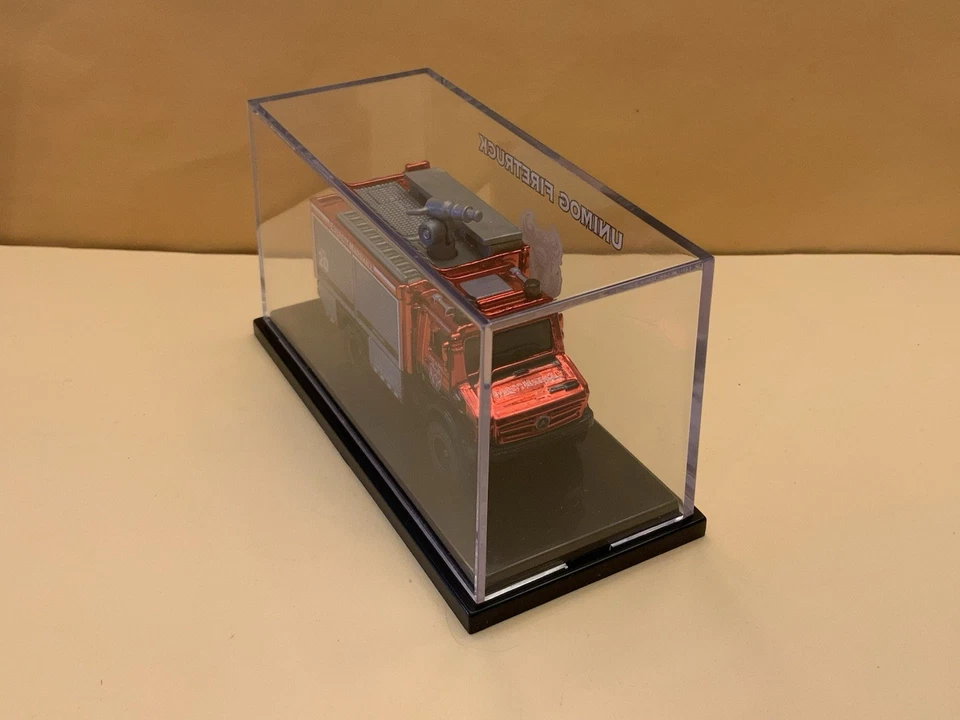 Matchbox Presents Everett Marshall Charities Unimog Fire Truck See Description - Image 3 of 4
