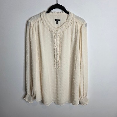 Talbots Blouse Womens XLarge