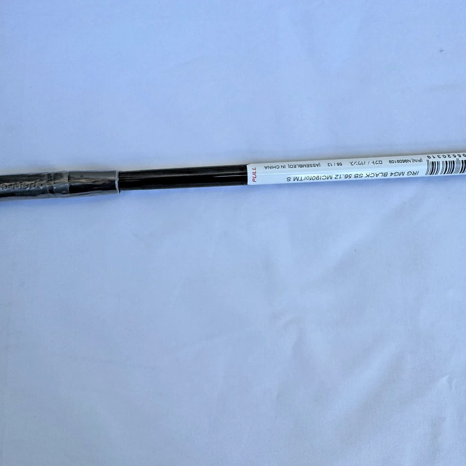 TaylorMade MG4 Black Wedge 56 MCI 90 Stiff Flex Carbon Shaft Right Hand - Image 4 of 4