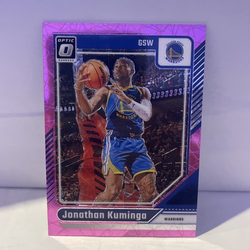 2024-25 Panini Donruss Optic Basket Jonathan Kuminga 38/79 Rosa Prizm