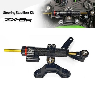 2025 zx6r Motorcycle Steering Stabilizer Kit For Kawasaki Ninja ZX