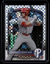 2025 Bowman Draft #BDC-33 Dante Nori Chrome X-Fractor