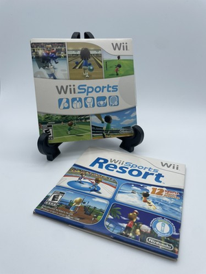 #ad Wii Sports Wii Sports Resort Bundle For Nintendo Wii Tested Read Description $65.00