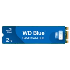 Western Digital 2TB WD Blue SA510 SATA SSD M.2 2280 - WDS200T3B0B-00C7C0