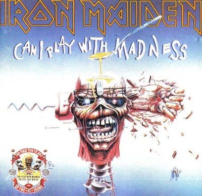 Iron Maiden - Can I Play With Madness  The Evil That Men Do - Used  - F2508z