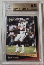 Drew Bledsoe RC Rookie 1993 SCORE SELECT #166 💥N.E Patriots💥 GEM MINT BGS 9.5 