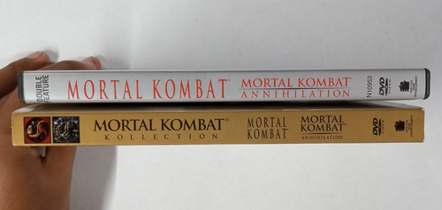Mortal Kombat Kollection DVD w/ Slipcover~ DOUBLE FEATURE - Imagen 3 de 4