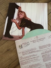 Sabrina Carpenter Man  s Best Friend SIGNED Sea-Foam Vinyl L.A. Exclusive Auto