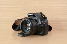 Canon EOS Rebel T3 1100D DSLR Camera with EF 50mm f/1.8 II Lens