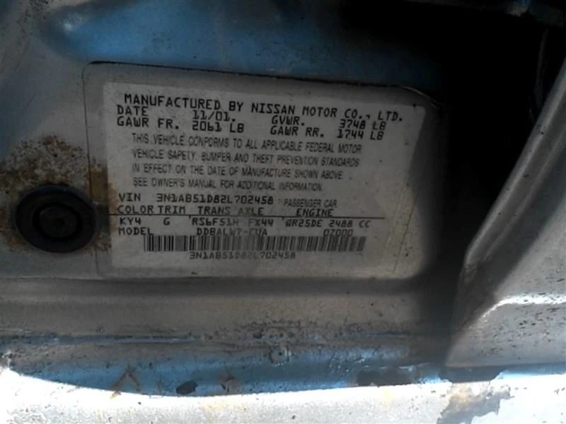 Radiator Fan Motor Fan Assembly With AC Fits 02-06 SENTRA 1348316 - Image 3 of 4