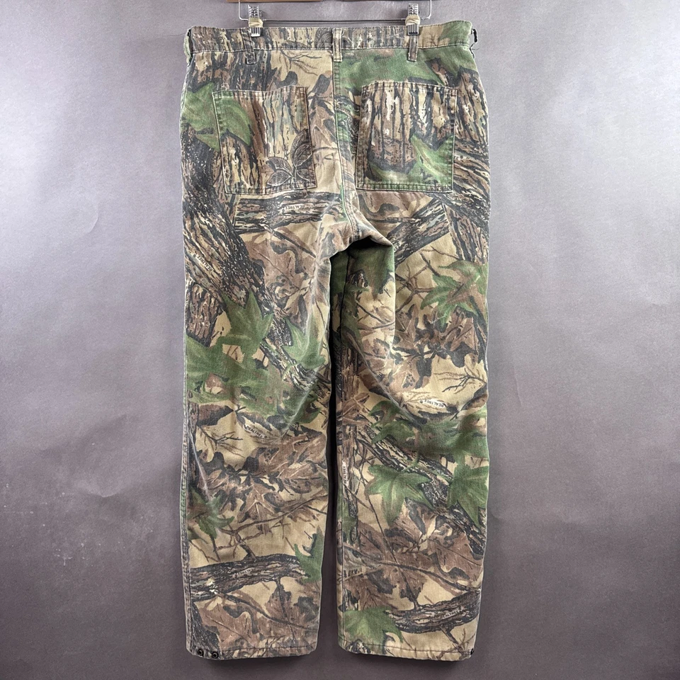 Pantalones Cabelas Vintage Para Hombre 36x30 Realtree Camuflados Hechos en EE. UU. Caza Thinsulate Foto 3 de 4