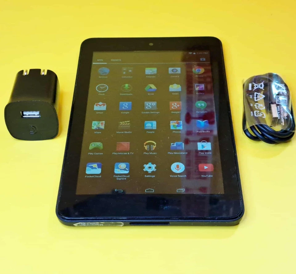 DELL VENUE 7 3730 16GB WIFI 2GB RAM IPS DISPLAY 7" ANDROID 4.2 TABLET TAB BLACK - Image 4 of 4