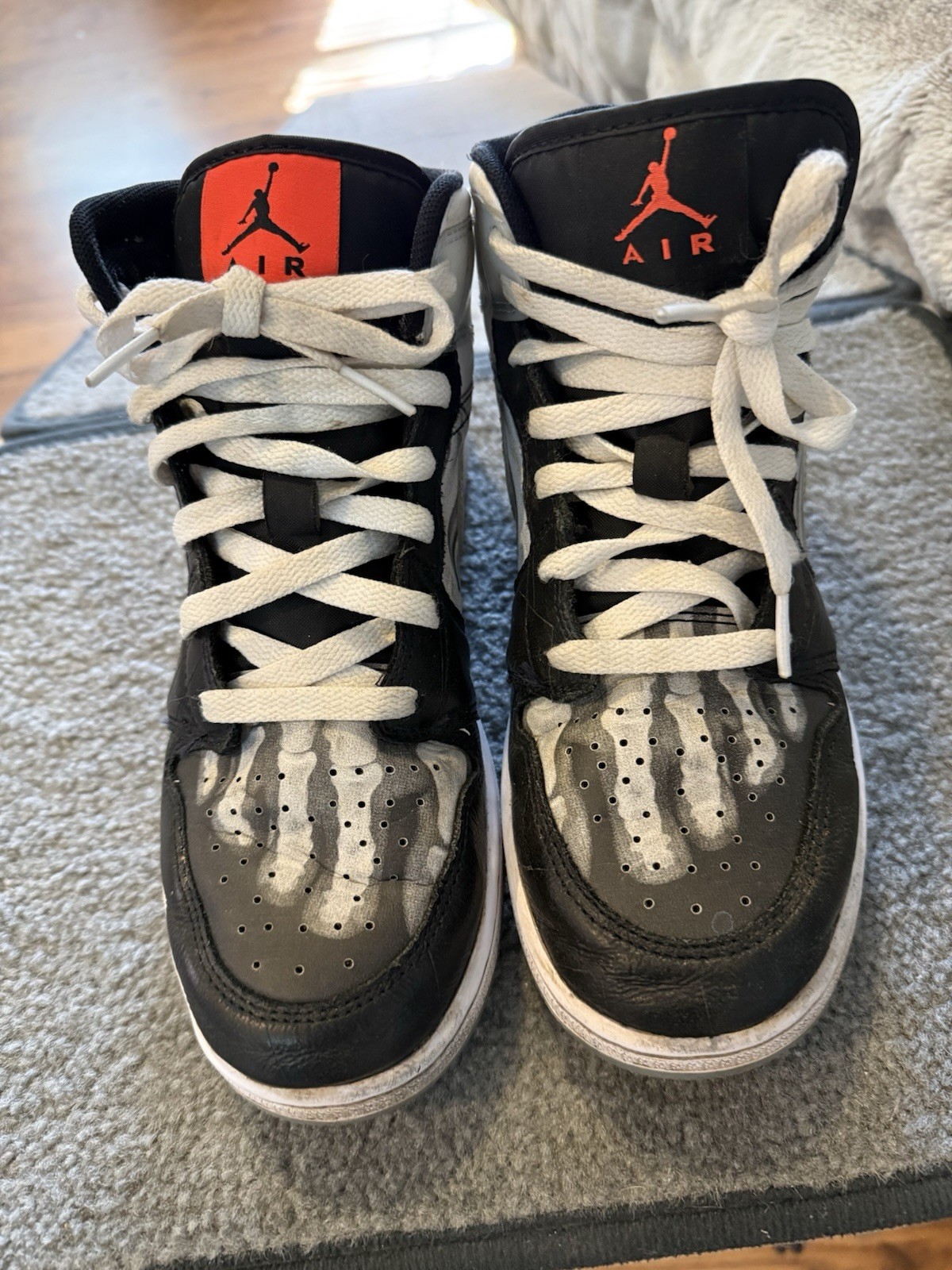 Nike Air Jordan 1 Mid SS (GS) Shoes 