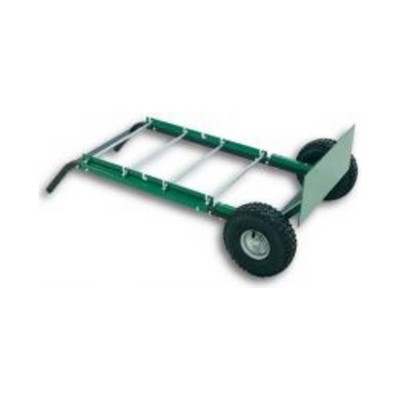 Greenlee 9505 Green Steel Hand Truck Caddy with 4 Solid Steel 1/2'' Spindles